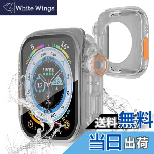 �y���������zTOORQR �Ή� Apple Watch Series 6/5/4/SE2/SE (40mm) �A�b�v���E�H�b�` �J�o�[360°�h���P�[�X ���b��Ultra��̌^ PC+�K���X�f�� �S�ʕی� �ϏՌ� �����ȒP Apple Watch�ی�J�o�[ �F�F�N���A�A�T�C