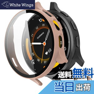 �y���������zINIAYOH For Garmin Venu 2 �J�o�[ �K�[�~�� Venu 2 �ی�P�[�X �����K���X�t�B����+���ϏՌ�PC�t���[�� ���˒ጸ �w��h�~ �y�ʃX�����݌v �F�F�s���N�A�T�C�Y�FVenu 3S