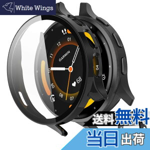 �y���������zINIAYOH For Garmin Venu 2 �J�o�[ �K�[�~�� Venu 2 �ی�P�[�X �����K���X�t�B����+���ϏՌ�PC�t���[�� ���˒ጸ �w��h�~ �y�ʃX�����݌v �F�F�u���b�N�A�T�C�Y�FVenu 3S