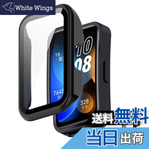 �y���������zINIAYOH For HUAWEI Band 10 �J�o�[ �t�@�[�E�F Band 10 �ی�P�[�X �����K���X�t�B����+���ϏՌ�PC�t���[�� ���˒ጸ �w��h�~ �y�ʃX�����݌v �F�F�u���b�N�A�T�C�Y�FBand 10