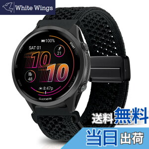 �y���������z[KeeFos] 22mm �o���h Garmin(�K�[�~��) Venu 4 45mm/Venu 3 45mm/2/Forerunner 570 47mm/265/255/Vivoactive 4/Active�Ή� �����o���h �i�C�����f�� ���C�o�b�N�� �}�O�l�b�g���o�b�N�� �ւ��x���g �҂ݕ� 