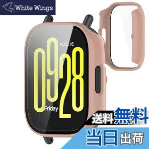 �y���������zJXRICH �Ή� xiaomi redmi watch 5 lite �P�[�X �Ή� �y�� PC+�����K���X �V���I�~ Redmi Watch 5 Lite �p �ی�J�o�[ �����x �����ȒP �ϏՌ� �S�ʕی� Redmi Watch 5 Lite �J�o�[�Ή� �F�F�s���N