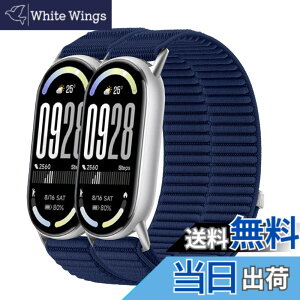 �y���������z[Odejaa] 2�{�Z�b�g �R���p�`�u�� Xiaomi Smart Band 10/9/8 �����o���h mi band 9 �ւ��o���h mi strap 8 �����x���g �i�C���� �҂ݍ��� �f�� �}�W�b�N�e�[�v���� �ϋv�� �e�͐� �L�k�� �_� 