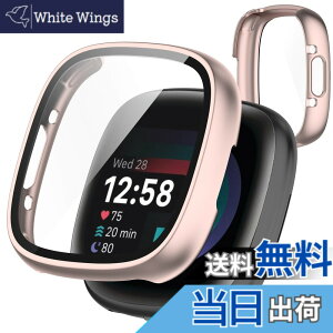 �y���������zTOORQR For Fitbit Sense 2/Versa 4 �P�[�X Fitbit Sense 2/Versa 4 �J�o�[ PC�f�� �J�o�[ �K���X�t�B������̌^ �S�ʕی� �ϏՌ� �y�� �w��h�~ ���h�~ �L�Y�h�~ �h�o ���{���Ɏq�� �F�F�s���N