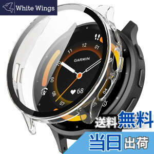 �y���������zBUITFOU For GARMIN Venu 3 �J�o�[ �K�[�~�� Venu 3 �P�[�X �����^ PC+�K���X�f�� ��̌^ �t�@�[�E�F�C GARMIN(�K�[�~��) Venu 3 �P�[�X�Ή� �S�ʕی� �����^ �����ȒP �ϏՌ� �����ߗ� �w��h