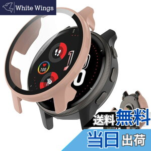 �y���������zJXRICH �Ή� Garmin Venu 3 �P�[�X �Ή� 45mm �y�� PC+�����K���X �K�[�~�� Venu3�p �ی�J�o�[ �����x �����ȒP �ϏՌ� �S�ʕی� venu 3 �p �J�o�[ 45mm �P�[�X�Ή� �F�F�s���N�A�T�C�Y�FGARMIN