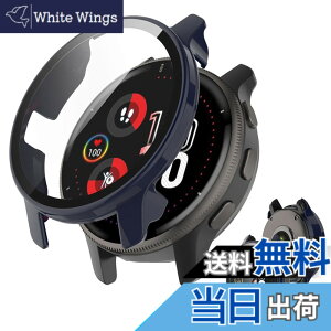 �y���������zJXRICH �Ή� Garmin Venu 3 �P�[�X �Ή� 45mm �y�� PC+�����K���X �K�[�~�� Venu3�p �ی�J�o�[ �����x �����ȒP �ϏՌ� �S�ʕی� venu 3 �p �J�o�[ 45mm �P�[�X�Ή� �F�F�u���[�A�T�C�Y�FGARMIN