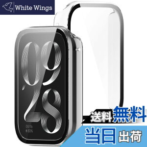�y���������zBUITFOU For �V���I�~ Band 8 Pro �J�o�[ xiaomi smart band 8 pro �P�[�X �����^ PC+�K���X�f�� ��̌^ xiaomi(�V���I�~)band 8 pro �P�[�X�Ή� �S�ʕی� �����^ �����ȒP �ϏՌ� �����ߗ� �w��h�~ 