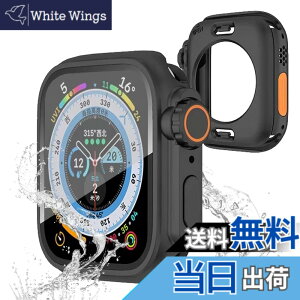 �y���������zTOORQR �Ή� Apple Watch Series 6/5/4/SE2/SE (40mm) �A�b�v���E�H�b�` �J�o�[360°�h���P�[�X ���b��Ultra��̌^ PC+�K���X�f�� �S�ʕی� �ϏՌ� �����ȒP Apple Watch�ی�J�o�[ �F�F�u���b�N�A�T