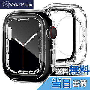 �y���������zJUNOVA Apple Watch �t���J�o�[�ی�P�[�X 2in1 ��d�\�� �h�� �ϏՌ� �����ߗ��K���X PC�f�� �S���f���Ή� �F�F�N���A�A�T�C�Y�F44mm