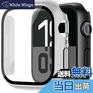 �y���������zJUNOVA Apple Watch ��̌^ �S�ʕی�P�[�X �K���X�t�B�������� �ϏՌ� PC�f�� �����ȒP �S���f���Ή� (Series 2 - Ultra 3 / SE - Series 11) �F�F�V���o�[�A�T�C�Y�F42mm