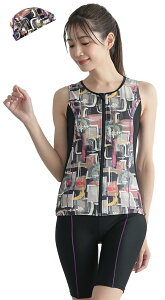 �y���������z �t�B�b�g�l�X���� ���f�B�[�X �v�����g�� ���Ȃ� �Z�p���[�g �L���b�v�t�� 2025 FT-2062 �F�F������u���b�N�A�T�C�Y�F19 ��