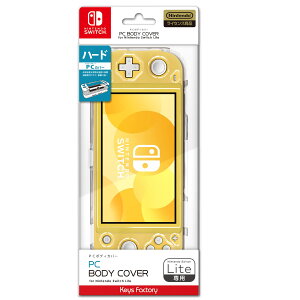 �y���������z�y�C�V�����C�Z���X���i�zPC BODY COVER for Nintendo Switch Lite �N���A �F�F�N���A