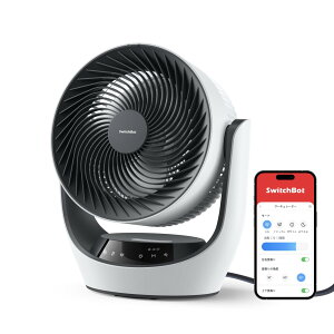 �y���������zSwitchBot �T�[�L�����[�^�[ �É� ��U�� Alexa - �X�C�b�`�{�b�g ~30�� DC���[�^�[ �ߓd �ȃG�l �[�d���o�b�e���[���� �R�[�h���X ���i�K���ʒ��� �����R���t�� �F�F�z���C�g