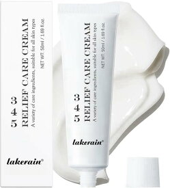 【送料無料】345 リリーフ クリーム、345 集中リペア クリーム、フェイス バリア修復用 345 バリア クリーム、スキンケア スージング クリーム、すべての肌タイプ用 サイズ：1個