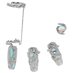 �y���������z4�Z�b�g �E�H�[�^�[�u���[ �t�B���K�[�`�b�v�����O �t���[�T�C�Y �w��̎w�� �܂̎w�� �����\ �t�@�����W�����O �V���o�[ ���� �l�C�������O �������낢 ���j�[�N �ޏ� ��