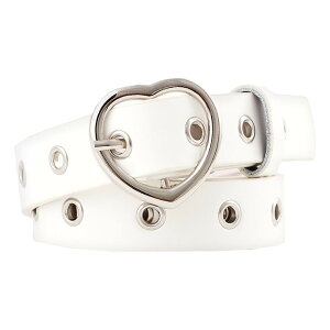 �y���������zWHITE FANG(�z���C�g�t�@���O) ���U�[ �x���g ������� �ׂ� �J�W���A�� �n�[�g �o�b�N�� ������ �� �v ���f�B�[�X BT070 �F�F04:�z���C�g�A�T�C�Y�F�T�C�Y