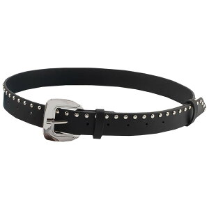 �y���������zWHITE FANG(�z���C�g�t�@���O) ���U�[ �x���g ������� ���^�� �X�^�b�Y �J�W���A�� �ׂ� ���b�N ���f�B�[�X BT223 �F�F01:�u���b�N�A�T�C�Y�F�T�C�Y