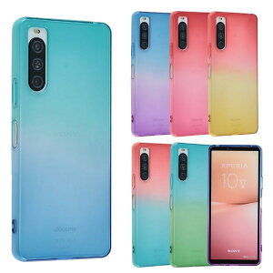 �y���������zXperia 10 V �P�[�X TPU �O���f�[�V���� Xperia10V �\�t�g�P�[�X ���� �J�o�[ �N���A�P�[�X �X�}�z�P�[�X ���^ �ی� �ϏՌ� �G�N�X�y���A10�}�[�N5 �G�N�X�y���A10V �G�N�X�y�f�B�A �\�j