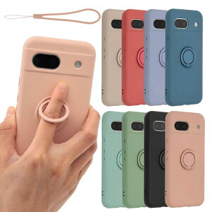 �y���������zPixel 8a �P�[�X �V���R�� �����O Google Pixel8a �\�t�g�P�[�X �J�o�[ �X�}�z�P�[�X ���^ �ی� �ϏՌ� �O�[�O�� �s�N�Z��8a au softbank docomo B016 �F�F�s���N�A�T�C�Y�FPixel 8a