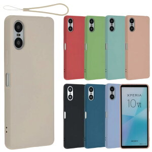 �y���������zXperia 10 VI �V���R�� �P�[�X Xperia10VI �J�o�[ �X�}�z�P�[�X ���^ �ی� �ϏՌ� SO-52E SO52E SOG14 A402SO XQ-ES44 �G�N�X�y���A10�}�[�N6 docomo au softbank UQmobile SIM�t���[ B049 �F�F�z���C�g�A�T�C