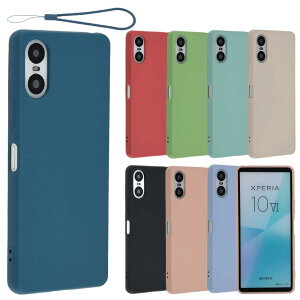 �y���������zXperia 10 VI �V���R�� �P�[�X Xperia10VI �J�o�[ �X�}�z�P�[�X ���^ �ی� �ϏՌ� SO-52E SO52E SOG14 A402SO XQ-ES44 �G�N�X�y���A10�}�[�N6 docomo au softbank UQmobile SIM�t���[ B049 �F�F�l�C�r�[�A�T�C