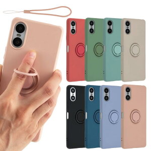 �y���������zXperia 10 VI �P�[�X �V���R�� �����O Xperia10VI �\�t�g�P�[�X �J�o�[ �X�}�z�P�[�X ���^ �ی� �ϏՌ� SO-52E SO52E SOG14 A402SO XQ-ES44 �G�N�X�y���A10�}�[�N6 docomo au softbank UQmobile SIM�t���[ B04