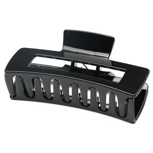 �y���������zQinGoo �X�N�G�A �o���X�N���b�v ���ǂ� �w�A�N���b�v �w�A�A�N�Z�T���[ 10.8cm ���� ������� �؍� �F�FBlack