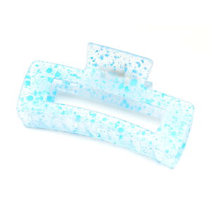 �y���������zQinGoo ���� �傫�� ������ �N���b�v �o���X�N���b�v �X�N�G�A �w�A�N���b�v ��l �w�A�A�N�Z�T���[ ������� �l�C �؍� ���f�B�[�X 1�{ �F�FBlue