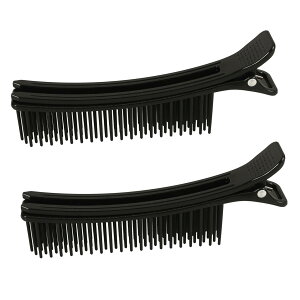 �y���������zFrcolor 2�Z�b�g �w�A�P�A�p �����t���w�A�N���b�v �u���V�t���N���b�v �T�����J�b�g�X�^�C�����O�p �f�U�C���N���b�v ���j���^�N���b�v �F�F���A�T�C�Y�F14.20X3.50X2.00CM