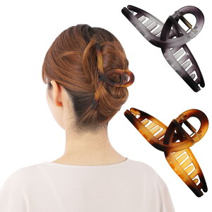 �y���������z�w�A�N���b�v �o���X�N���b�v �傫�� 2�Z�b�g ��������Ƃ܂� ������ �N���b�v �������� �w�A�A�N�Z�T���[ ��l �؍� ���� ������� ���݂ǂ� �F�F�u���b�N