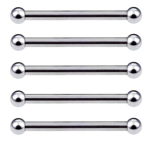 �y���������z[From da Phactory] 5�Z�b�g �T�[�W�J���X�e�����X ��s�A�X �X�g���[�g�o�[�x�� �{�f�B�s�A�X �����A�����M�[�Ή� �����ςȂ� �s�A�X �F�F�V���t�g20mm�{�[��2mm�A�T�C�Y�F18G