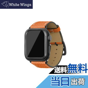 �y���������z[BONAVENTURA] Apple Watch�p ���U�[�o���h �{�v �V�������N���U�[ Apple Watch Series�Ή� 1�`10 SE(��1�E2����) �Ή� �F�F���U�[:�I�����W / �A�_�v�^�[�F�u���b�N�A�T�C�Y�F38mm/40mm/41mm/42mm, S/M