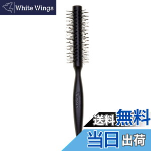 �y���������zDenman Curling Vented Barrel Round Hair Brush with Nylon Bristles for Fast Drying, Volume and Creating Movement in the Hair, Black, D73 �F�F�u���b�N�A�T�C�Y�F1�� (x 1)