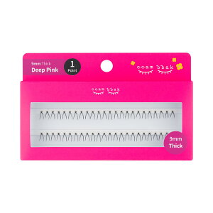 �y���������zCAMBBAK �J���p�N �������܂� �A�C���b�V�� �܂��G�N�X�e ���i�v �A�C�h�� Eyelash �^�C�v 8mm~12mm �}�c�G�N �Z���t ���܂� �i�`������ �l�C DIY ���܂� (9mm Thick (Black), 1 