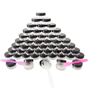 �y���������zWopanxye 50�Z�b�g 3ml 5ml �������ۃP�[�X �A�N�Z�T���[ �r�[�Y���[�P�[�X ���ϕi�p�������e�� �N���[���P�[�X �l�ߑւ��e�� �v���X�`�b�N �l�C�����[�{�b�N�X �ƒ�p ���s�p�i 