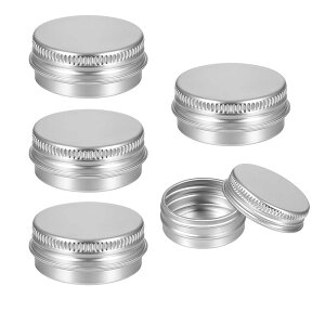 �y���������z�A���~�� 5�Z�b�g �N���[���P�[�X 15ml �l�ߑւ��e�� �������e�� �A���~ ��p�e�� �������� �N���[���W���[ �y�� ������ ���[ �g�їp ���s�p�i �i15ml�j �F�F�V���o�[