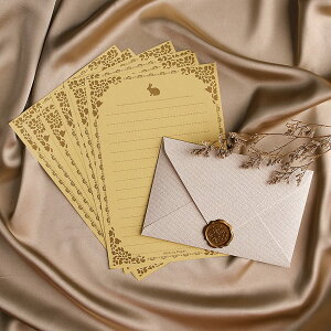 【送料無料】Refoiner レターセット おしゃれ 大人 封筒3枚+便箋10枚+シーリング ワックス 型 ぷっくり シール 3枚 セット 便箋セット おしゃれ アンティーク調 メッセージカード 封筒セット か