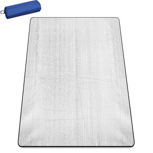 【送料無料】ISEFUJI アルミシート レジャーシート ピクニックマット 厚さ3mm 100×200 シルバー