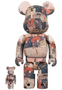 【送料無料】メディコム 東海道日本橋53局 100% & 400% Be@rbrick 2パック