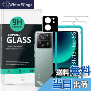 �y���������zIBYWIND �X�N���[���v���e�N�^�[ 2 �p�b�N Xiaomi 13T/13T Pro 5G 6.7 �C���` (Xiaomi 13 5G/13 Pro 5G/13 Lite 5G/13 Ultra 5G �ɂ͑Ή����܂���)�A�d�x 9H �����K���X�A�J���������Y�v���e�N�^�[ 1 ���t