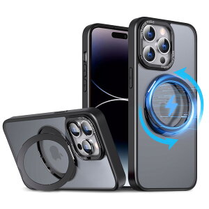 yzKWATUNG ֕i iphone 14 pro p P[X magsafeΉ CX[d ϏՌ phone14pro pP[X magsafeΉ 360°]X^h cΉ ACtH14pro pJo[ }Olbg iphone14