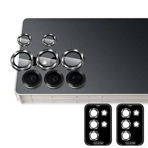 �y���������z�y2���Z�b�g�z �Ή� Galaxy S25 Ultra �J�����t�B���� �ی�J�o�[ (2��) �A���~�������{AR�����ߗ������K���X �����Y�S�ʕی� �Ή� �M�����N�V�[S25 Ultra �����Y�t�B���� �����J������