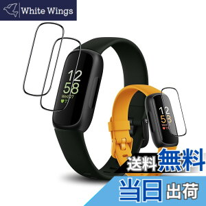 �y���������z�y3���Z�b�g�z�Ή� Fitbit inspire3 �t�B���� inspire3 �p �ی�t�B���� �J�o�[ �P�[�X �L�Y�C���@�\ �_�炩�� PMMA�f�ލ̗p �Y�f�@�� 3D�Ȗ� �����ߗ� �����x�^�b�` �C�A�h�~ �ȒP�\��t