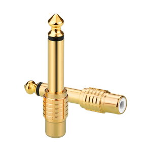 yzBorsuer RCA X to 6.35mm IXϊRlN^ m,  bLs(RCA) to W(tH) ϊvO 2Zbg