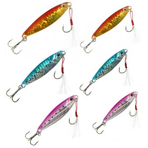 【送料無料】Croch メタルジグ セット オールシーズンに対応 ライトショアジギング ジグパラ バーチカル ショート 30g 40g