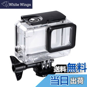 �y���������zF1TP For GoPro Hero 7 Black/Hero 6/Hero 5�p�̖h���h�o�ی�P�[�X[�B�e�t�H�O���h�~�ی�AHD�K���X�����Y]�h���n�E�W���O�P�[�X|���[45m�����B�e�p.