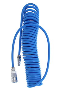 【送料無料】高儀(Takagi) EARTH MAN スパイラルエアーホース 6m【差し込むだけのワンタッチ接続】【使用最高圧力:0.69MPa 】