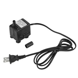 【送料無料】6W 水中ポンプ ウォーターポンプ 小型ポンプ 吐出量450L / H 電気ウォーターポンプ 低騒音 水槽水循環 静音設計 給水・排水ポンプ 水槽、噴水、注ぎ口、魚の水槽など(110V)