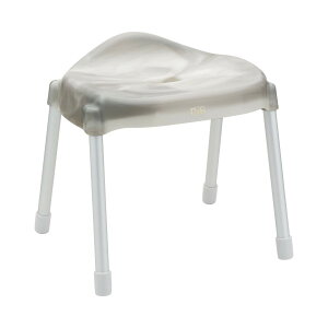 【送料無料】レック(LEC) Defi アルミ脚 風呂いす ワイド 高さ32cm ( グレー ) BB-371